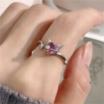 Cute Kuromi My Melody Cinnamoroll PomPomPurin Ring - ArtGalleryZen