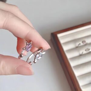 Cute Kuromi My Melody Cinnamoroll PomPomPurin Ring - ArtGalleryZen