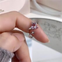 Cute Kuromi My Melody Cinnamoroll PomPomPurin Ring - ArtGalleryZen