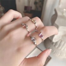 Cute Kuromi My Melody Cinnamoroll PomPomPurin Ring - ArtGalleryZen