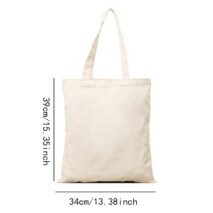 Cute Labubu Shoulder Tote Canvas Bag - ArtGalleryZen