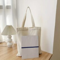 Cute Labubu Shoulder Tote Canvas Bag - ArtGalleryZen