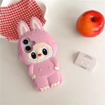 Cute Labubu Silicone iPhone Case - ArtGalleryZen