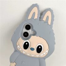 Cute Labubu Silicone iPhone Case - ArtGalleryZen