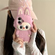 Cute Labubu Silicone iPhone Case - ArtGalleryZen
