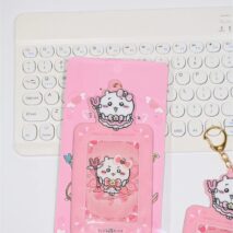 Cute Magical Chiikawa Kpop Keychain Photocard Holder - ArtGalleryZen