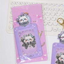 Cute Magical Chiikawa Kpop Keychain Photocard Holder - ArtGalleryZen
