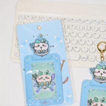 Cute Magical Chiikawa Kpop Keychain Photocard Holder - ArtGalleryZen