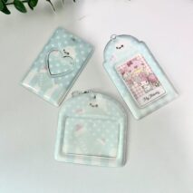 Cute card holders displayed together.