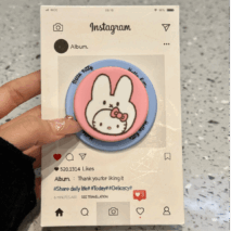 Cute Miffy Hello Kitty Magnetic Stand iPhone Case - ArtGalleryZen