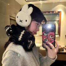 Cute Miffy Winter Warm Plush Ear Muffs - ArtGalleryZen