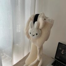 Cute Miffy Winter Warm Plush Ear Muffs - ArtGalleryZen