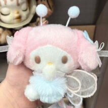 Cute My Melody Hello Kitty Plush Keychain Doll - ArtGalleryZen