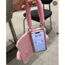 Cute My Melody Plush Flip iPhone Case - ArtGalleryZen