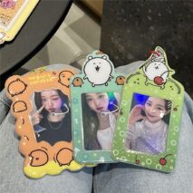 Cute Nagono Mogura Korokke Kpop Keychain Photocard Holder - ArtGalleryZen