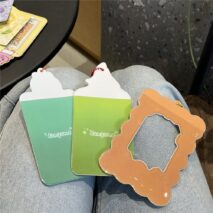 Cute Nagono Mogura Korokke Kpop Keychain Photocard Holder - ArtGalleryZen