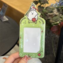 Cute Nagono Mogura Korokke Kpop Keychain Photocard Holder - ArtGalleryZen