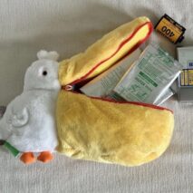 Cute Pelican Plush Bag Camera Bag Makeup Toiletry Bag Portable Travel Storage Organizer - ArtGalleryZen