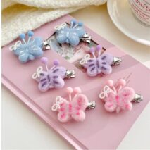 Cute Plush Butterfly Hair Clip - ArtGalleryZen
