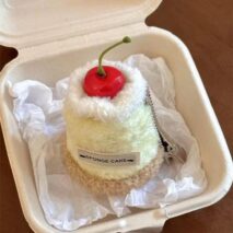 Cute Plush Cherry Cream Dessert  Hair Clip - ArtGalleryZen