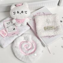 Cute Plush Narutomaki Square Plush Coaster - ArtGalleryZen