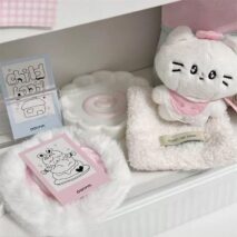 Cute Plush Narutomaki Square Plush Coaster - ArtGalleryZen