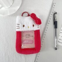 Cute Plush Sanrio Kpop Keychain Photocard Holder - ArtGalleryZen