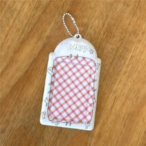 Cute Puppy Angel Bowknot Kpop Keychain Photocard Holder - ArtGalleryZen
