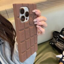 Cute Rilakkuma Hello Kitty Chocolate Silicone iPhone Case - ArtGalleryZen