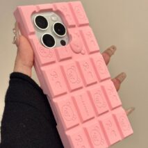Cute Rilakkuma Hello Kitty Chocolate Silicone iPhone Case - ArtGalleryZen