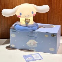 Cute Sanrio Cinnamoroll Angel Touch Silicone Night Light - ArtGalleryZen