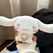 Cute Sanrio Cinnamoroll Angel Touch Silicone Night Light - ArtGalleryZen