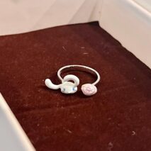 Cute Sanrio Enamel Cinnamoroll Dessert Ring - ArtGalleryZen