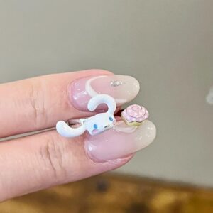 Cute Sanrio Enamel Cinnamoroll Dessert Ring - ArtGalleryZen