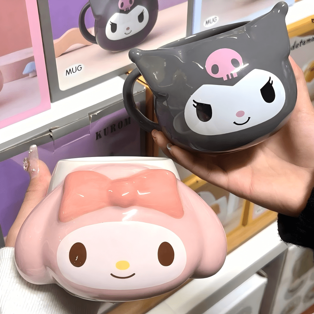 Cute Sanrio My Melody Kuromi Mug - ArtGalleryZen