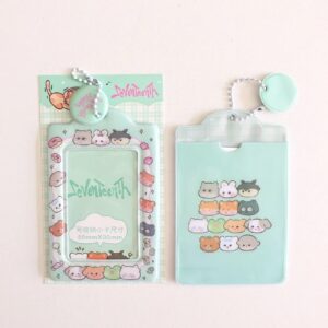 Cute SEVENTEEN Carat Kpop Keychain Photocard Holder - ArtGalleryZen