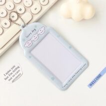 Cute Sheep Bunny Puppy Kitten Kpop Keychain Photocard Holder - ArtGalleryZen