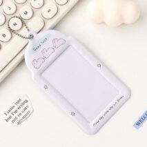 Cute Sheep Bunny Puppy Kitten Kpop Keychain Photocard Holder - ArtGalleryZen