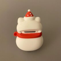 Cute Snowman Sanrio Hello Kitty Silicone AirPods Earphone Case - ArtGalleryZen