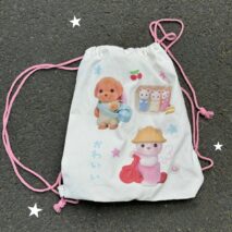 Cute Sylvanian Families Drawstring Backpack - ArtGalleryZen
