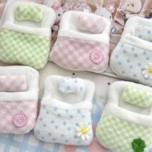 Cute Sylvanian Families Mini Doll Sleeping Bag - ArtGalleryZen