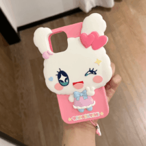 Cute Tamagotchi Silicone iPhone Case - ArtGalleryZen