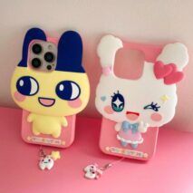 Cute Tamagotchi Silicone iPhone Case - ArtGalleryZen
