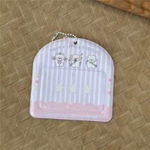Cute Tomato Cat Puppy Kpop Keychain Photocard Holder - ArtGalleryZen