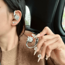 Cyberpunk Replaceable Magnetic Decor Wireless Bluetooth Earphones - ArtGalleryZen
