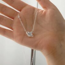 Dainty Crystal Celestial Planet Star Pendant Necklace - ArtGalleryZen