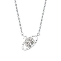 Dainty Crystal Celestial Planet Star Pendant Necklace - ArtGalleryZen