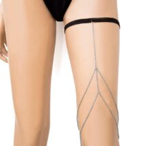 Dainty Layered Chic Womens Thigh Leg Chain - Bikini Beach Harness Body Chain - Body Jewelry Accessories for Women - ArtGalleryZen