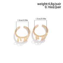 Elegant 2Pcs Duo Bowknot Ring Set - ArtGalleryZen