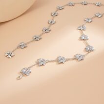 Elegant Bowknot Y Necklace - ArtGalleryZen